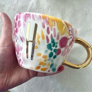 Anthropologie Letter “H” Mug (Never Used)